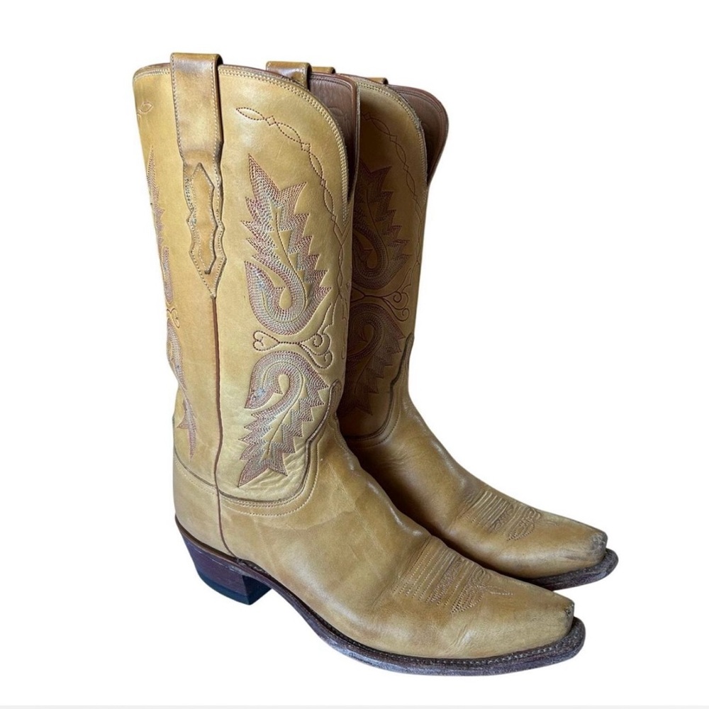 Tan Cowboy Boots